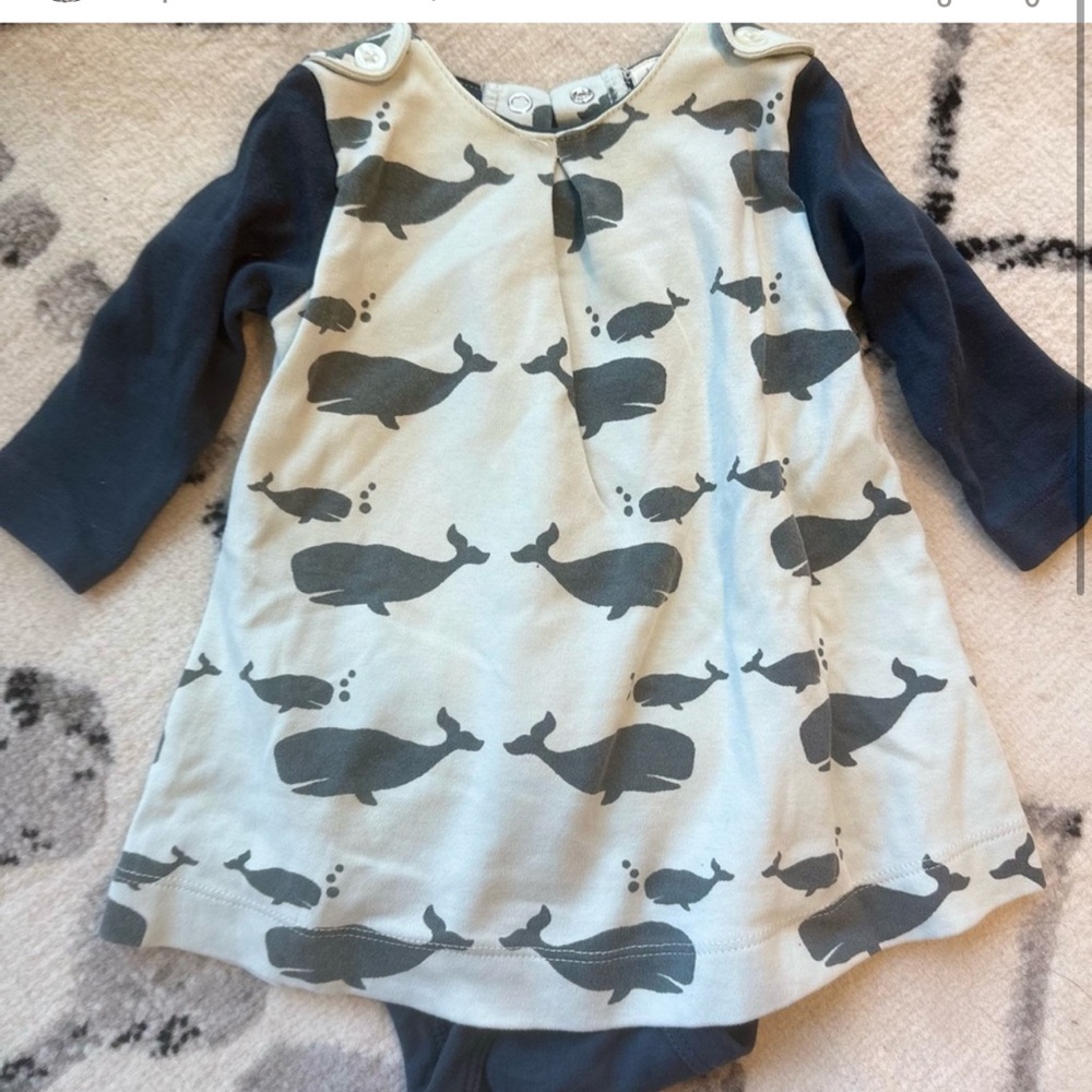 Kate Quinn whale dress  6-12 months